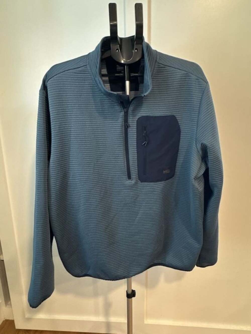 Alaskan Hardgear Blackburn 1/4 Zip Size 2XL Blue Pullover Fleece